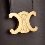 MEDIUM LOUISE BAG IN SMOOTH CALFSKIN EBONY - Image 5